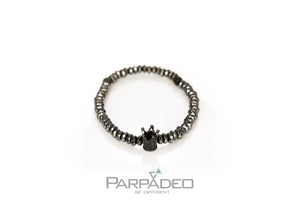 Ice Crown Bracelet - Designed and handmade in Israel by Martin Greenberg, Parpadeo
