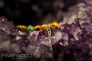 Religion inspired - Jerusalem Tree Bracelet. Designed and handmade by Parpadeo in Israel.