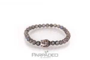 Labradorite Philosopher's Bracelet - Designed and hanmade by Martin Greenberg in Israel - Parpadeo