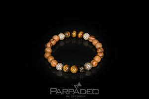 Plato's Tiger Bracelet. Designed and handmade by Martin Greenberg - Parpadeo Israel.