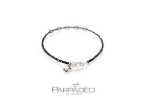 Pollux Bracelet. Genuine silver. Designed and handmade by Martin Greenberg in Israel. Parpadeo
