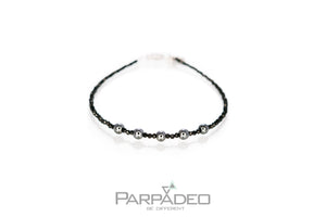 Pollux Bracelet. Genuine silver. Designed and handmade by Martin Greenberg in Israel. Parpadeo