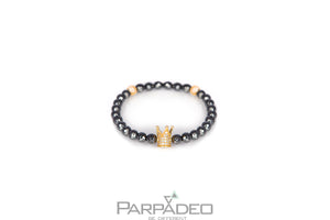 Royal Crown Bracelet. Designed by Martin Greenberg. Handmade in Israel by Parpadeo.