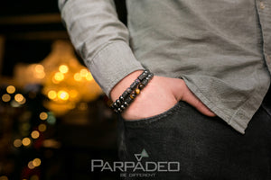 Ares Duo Bracelet Handmade in Israel by Martin Greenberg - Parpadeo