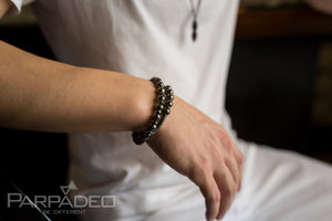 Romeo Bracelet. Designed and handmade in Israel by Martin Greenberg - Parpadeo.