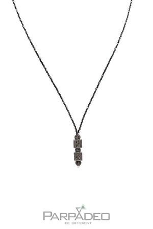 TORO necklace. Designed in Israel, Handmade by Martin Greenberg - Parpadeo.