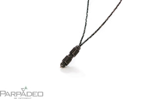 TORO necklace. Designed in Israel, Handmade by Martin Greenberg - Parpadeo.